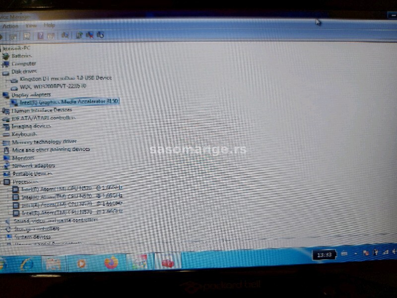 Packard Bell ZE6 320GB/1GB/10.1 TFT