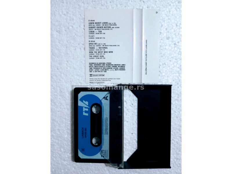 Laibach-Opus dei-kaseta