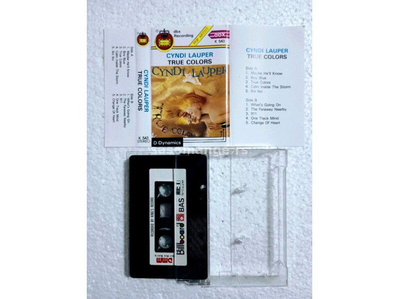 Cyndi Lauper-True colors-kaseta
