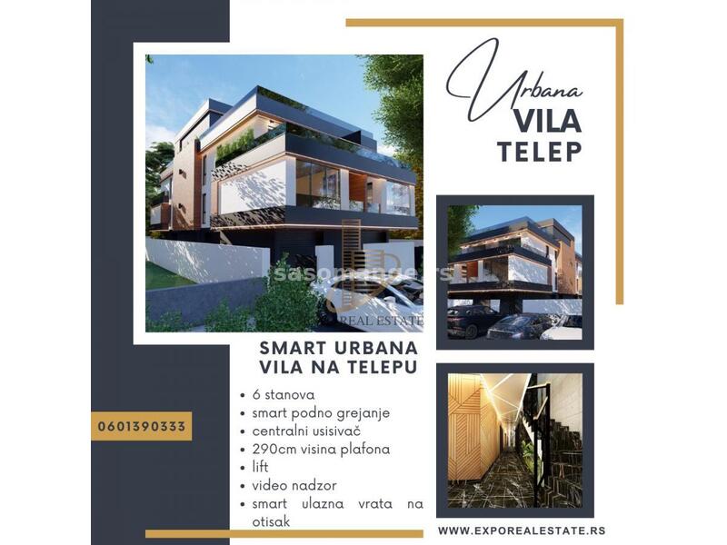 Stan u izgradnji - urbana vila - 4,0 - 101m2 - Telep