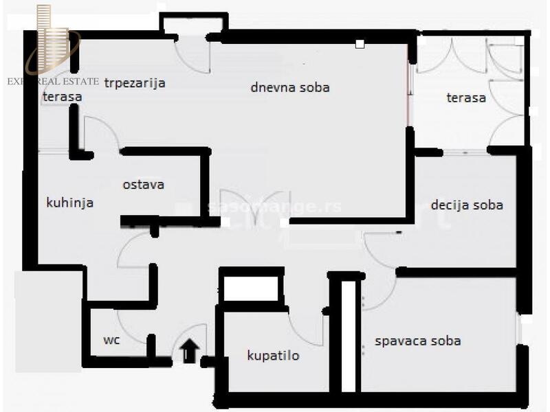 Prodaja 3,0 stana u 1300 Kaplara - Liman 4