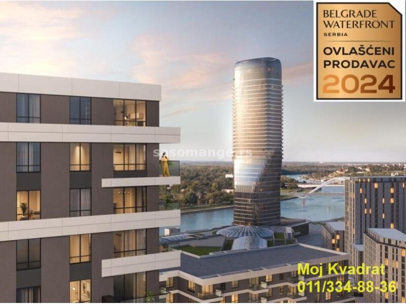 Savski venac, Beograd na vodi BW Rima, 83m2 - NO COMMISSION FOR THE BUYER!