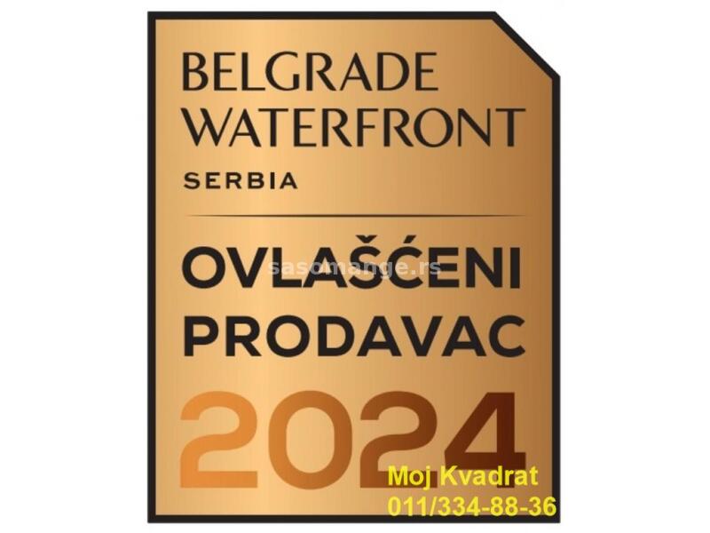 Savski venac, Belgrade Waterfront - BW Quartet 4, 138m2 - NO COMMISSION FOR THE BUYER!