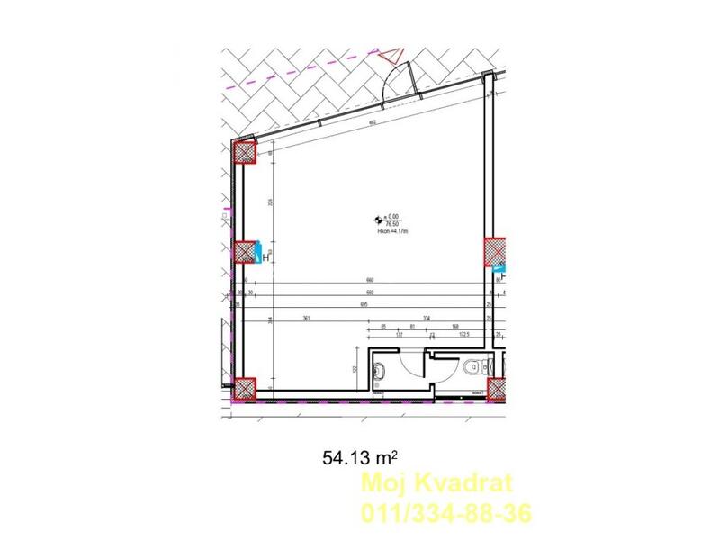 Novi Beograd, Tošin bunar - Bulevar heroja sa Košara, 55m2