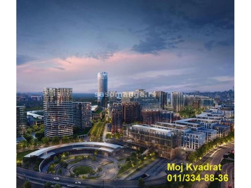 Savski venac, Beograd na vodi BW Rima, 83m2 - bez provizije za kupca!