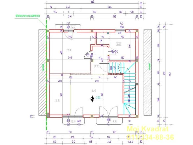 Zemun, Batajnica - Diskont PKB nova 21, 128m2