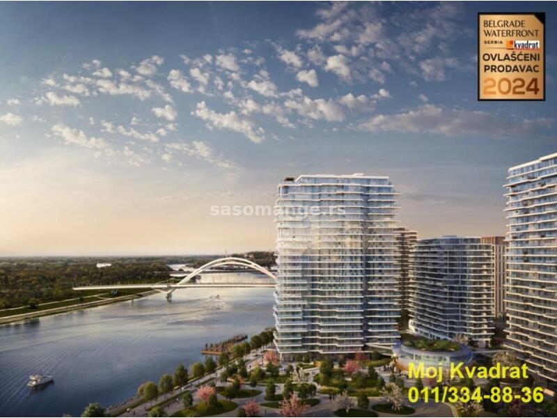 Savski venac, Belgrade Waterfront - BW Riviera, 153m2 - NO COMMISSION FOR THE BUYER!