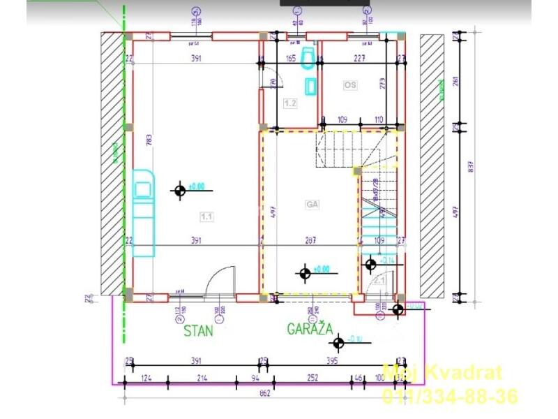 Zemun, Batajnica - Diskont PKB nova 21, 185m2