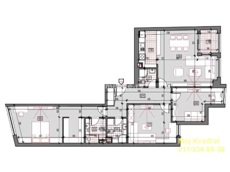 Palilula, Palilulska pijaca - Majora Ilića, 106m2