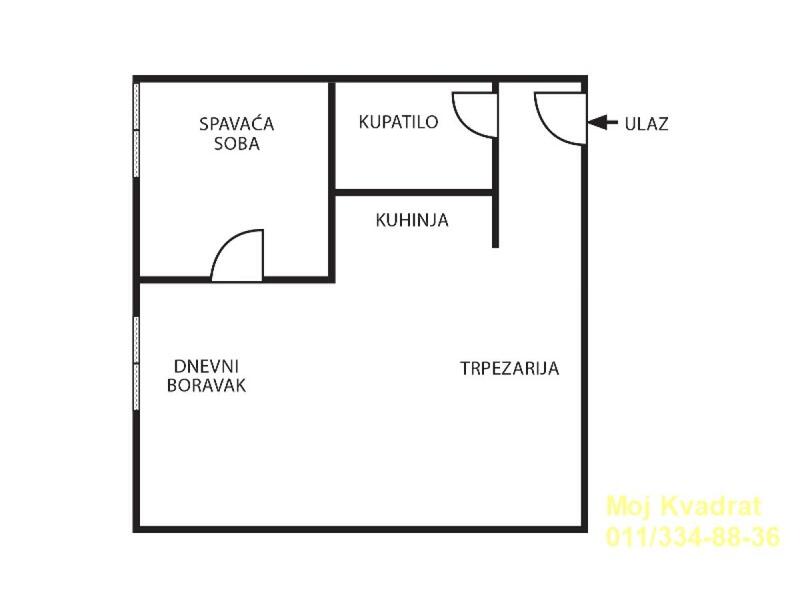 Vračar, Crveni krst - Vojislava Ilića, 41m2