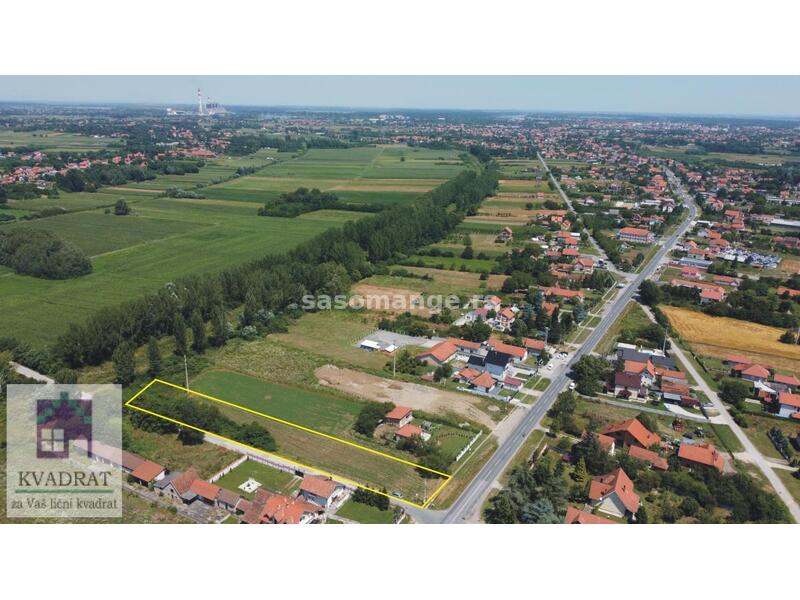 Građevinski plac 30,45 ari, Obrenovac, Zvečka 101 000