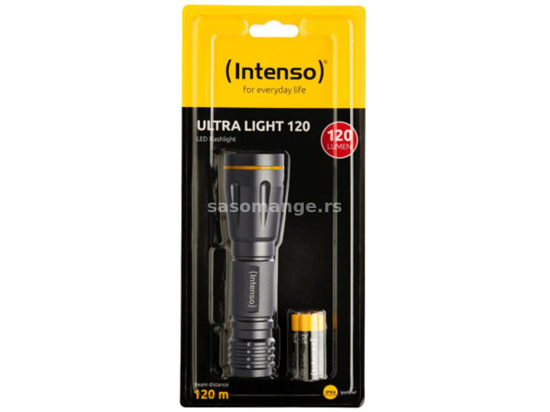 Intenso ručna svetiljka, LED svetlo, 120 lm, IPX4 - ultra light 120