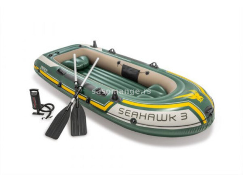 Intex seahawk Čamac Set za 3 osobe (48 Aluminijumska vesla) ( 68380NP )