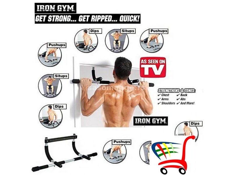 Iron gym - 4 in 1. Sprave za vežbanje () - Iron gym - 4 in 1. Sprave za vežbanje ()