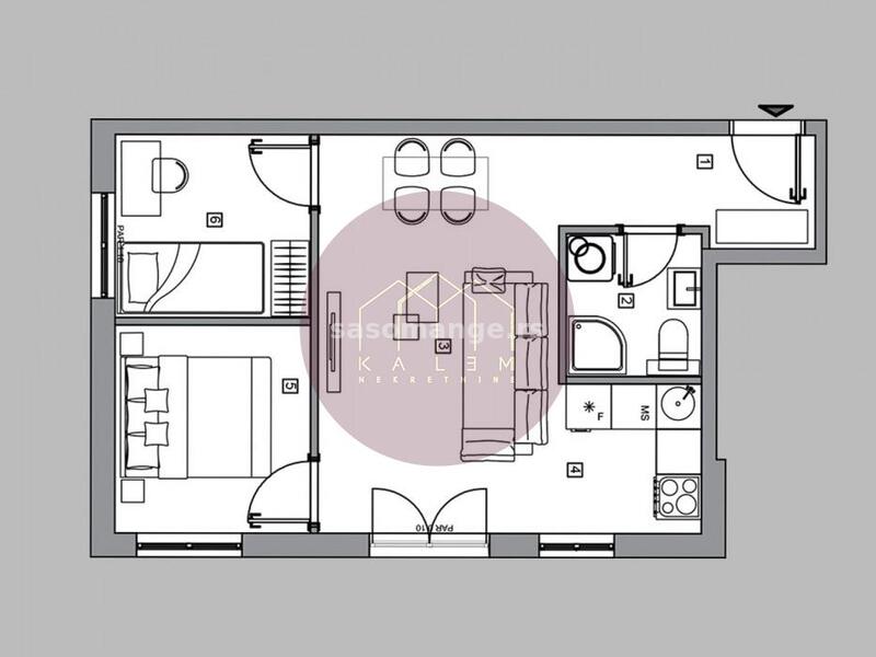 Zvezdara, Mirijevo, Aleksandra Bugarskog - kompleks Mirijevski vrtovi, 42m2, 56.736e