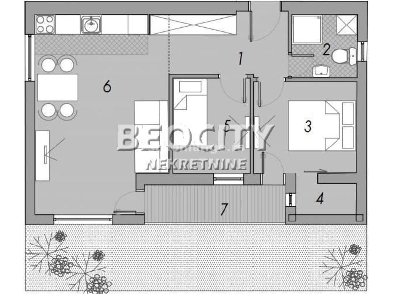 Čukarica, Sremčica, Beogradska , 2.0, 54m2