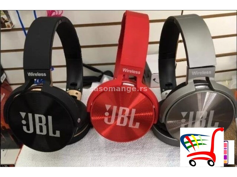 JBL bluetooth slusalice + FM + Mp3 - JBL bluetooth slusalice + FM + Mp3