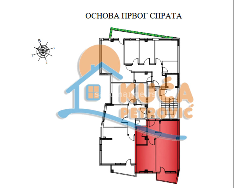 Novogradnja na Crvenom pevcu, 1.5, 49 m2, povrat PDV-a