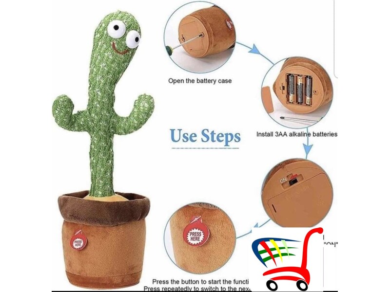 kaktus koji igra i peva pevajuci kaktus igracka - kaktus koji igra i peva pevajuci kaktus igracka
