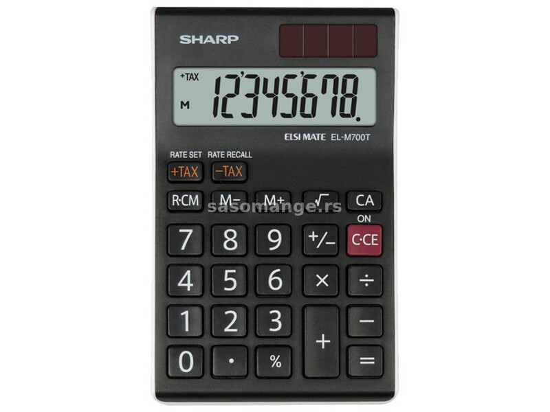 Kalkulator komercijalni 8mesta Sharp EL-M700T-WH crno beli