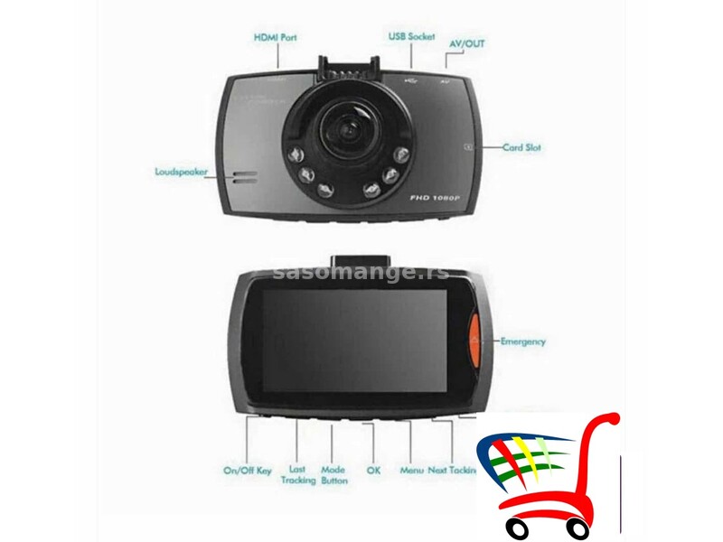 kamera i monitor za auto 1080P FUll HD - kamera i monitor za auto 1080P FUll HD