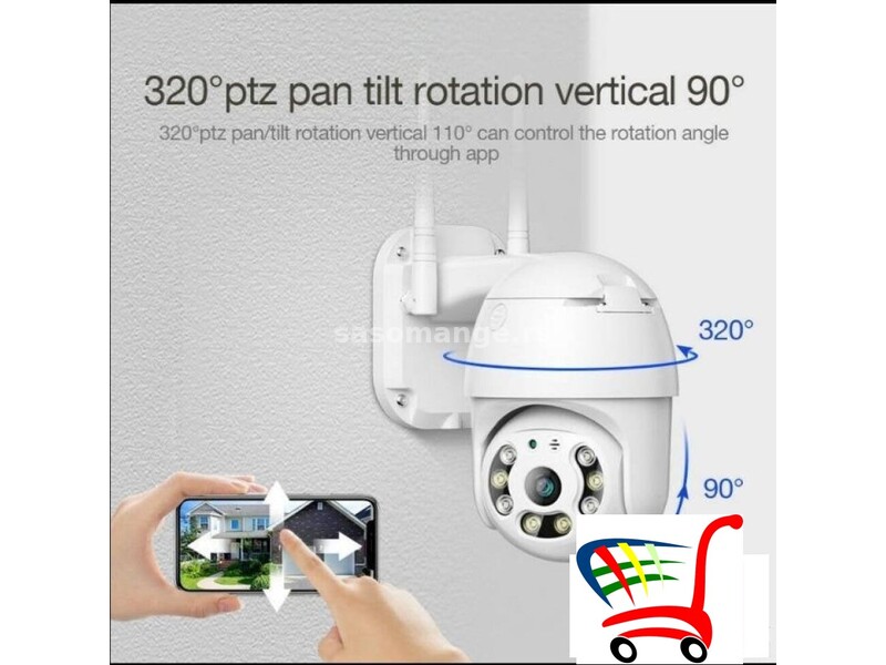 Kamera rotirajuća - WiFi - A6 - icsee - Kamera rotirajuća - WiFi - A6 - icsee