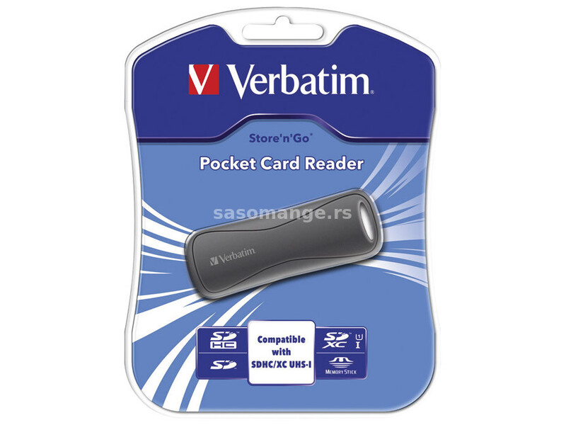 Kartica čitač i adapter USB Verbatim 97709 crna blister