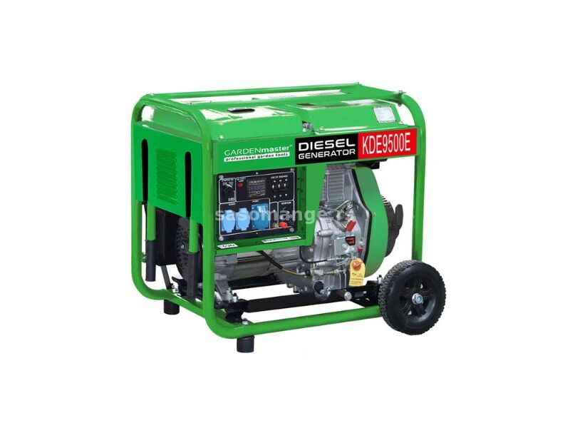 GARDENmaster dizel agregat monofazni 7.5kW KDE9500E