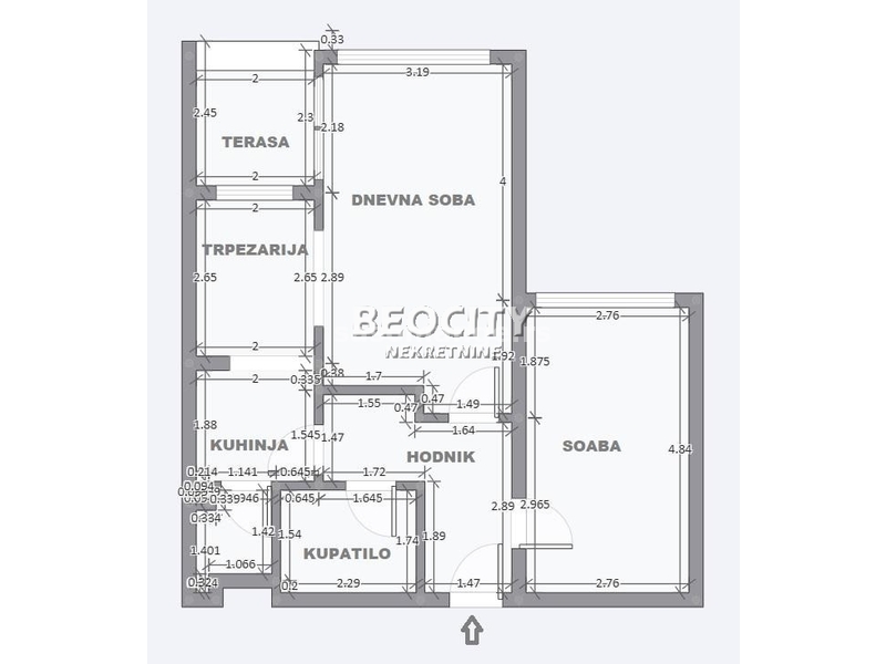 Voždovac, Medaković, Borivoja Stevanovića, 2.0, 53m2