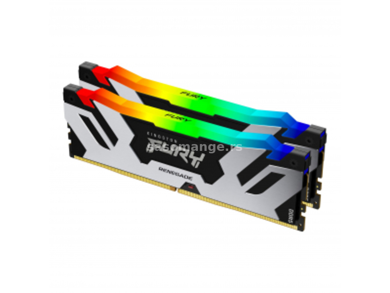 Kingston 32GB DDR5 (2x16GB kit) 6800MT/s (KF568C36RSAK2-32) FURY Renegade RGB memorija za desk top