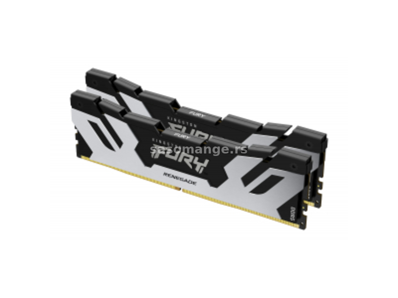 Kingston DDR5 96GB (2x48GB kit) 6000MT/s Fury Renegade Silver/Black XMP (KF560C32RSK2-96) memorij...