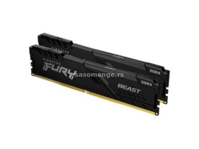 Kingston KF432C16BBK2/64 Fury Beast Black DDR4 64GB (2x32GB) 3200MHz memorija za desktop