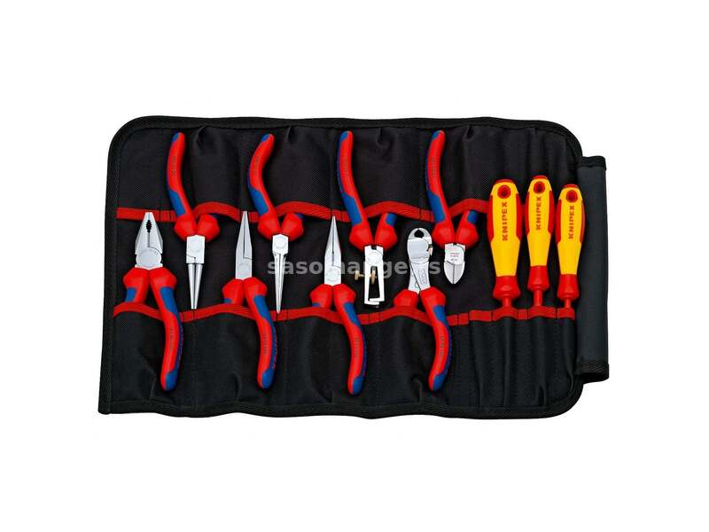Knipex 11-delni set alata u torbici (00 19 41)