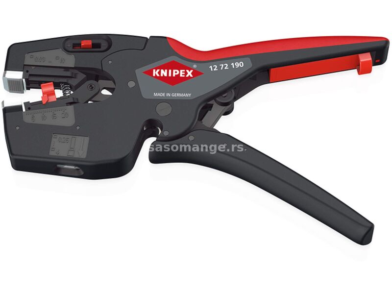 Knipex automatska klešta za skidanje izolacije NexStrip 0,03-10mm (12 72 190)