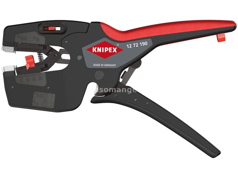 Knipex automatska klešta za skidanje izolacije NexStrip 0,03-10mm (12 72 190)