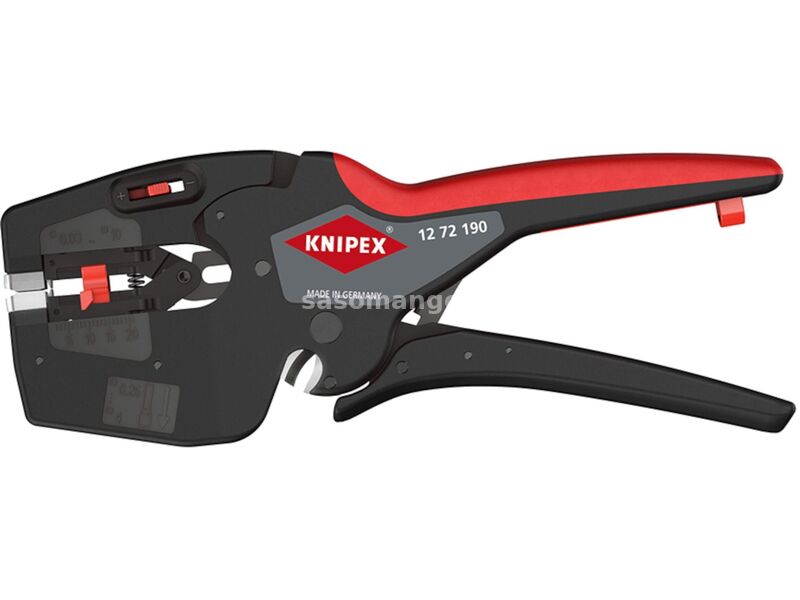 Knipex automatska klešta za skidanje izolacije NexStrip 0,03-10mm (12 72 190)