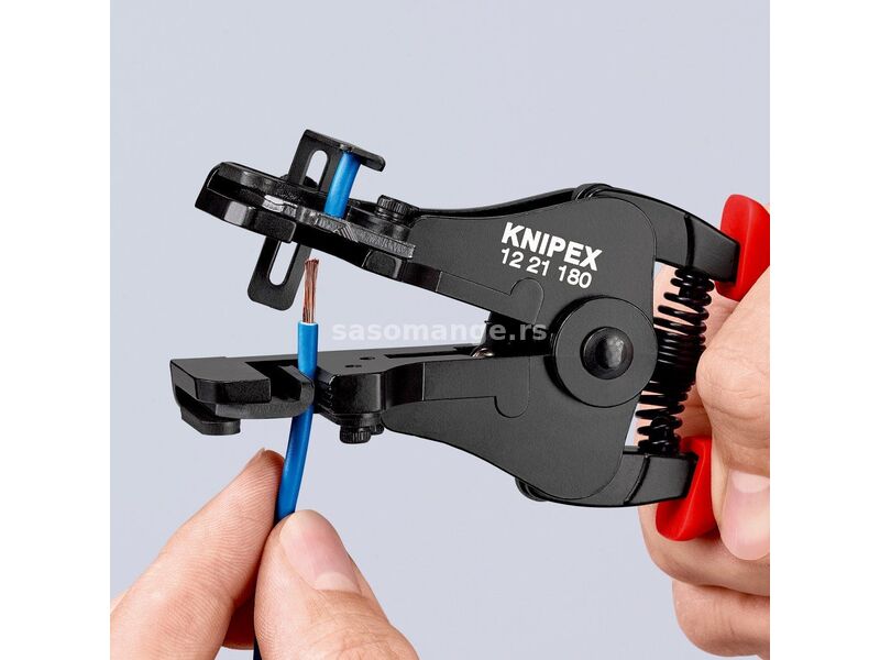 Knipex klešta za skidanje izolacije sa profilnim noževima 0.5 - 6.0mm2 (12 21 180)