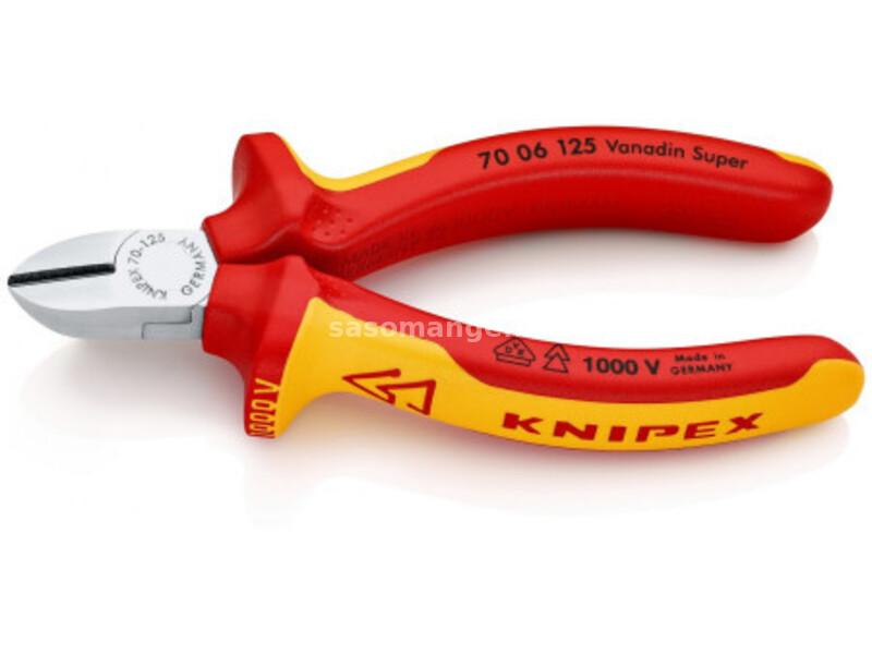 Knipex kose sečice izolovane 1000V VDE 125mm ( 70 06 125 )