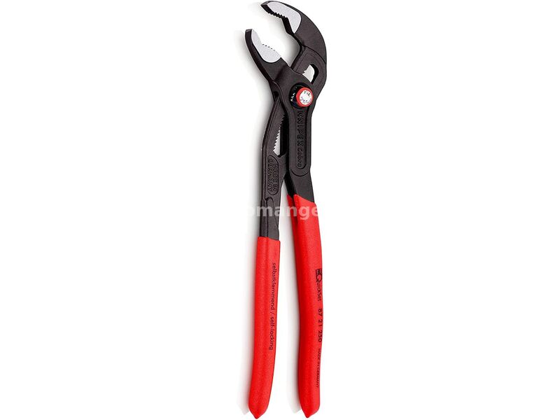 Knipex papagaj - cevna klešta 250mm Cobra QuickSet (87 21 250)