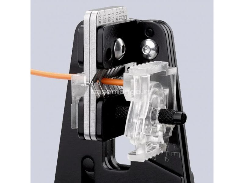 Knipex precizni skidač izolacije sa profilnim noževima 0,14 - 6,0mm (12 12 06)