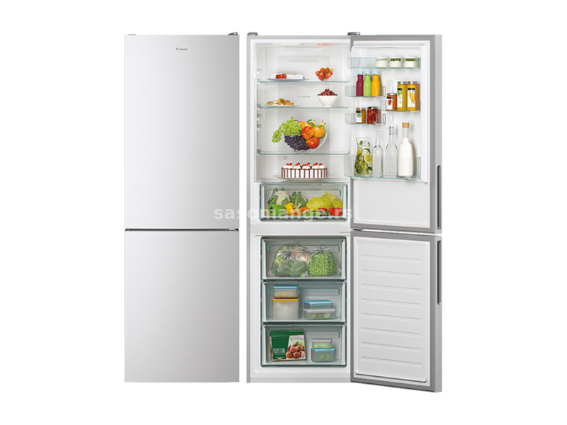Kombinovani frižider Candy CCE3T618FS, No Frost, 223 l, 119 l