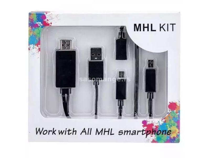 Komplet MHL Kit Linkom USB - HDMI