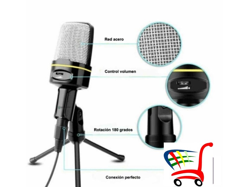 Kondenzatorski mikrofon - Andowl QY-920 - Kondenzatorski mikrofon - Andowl QY-920