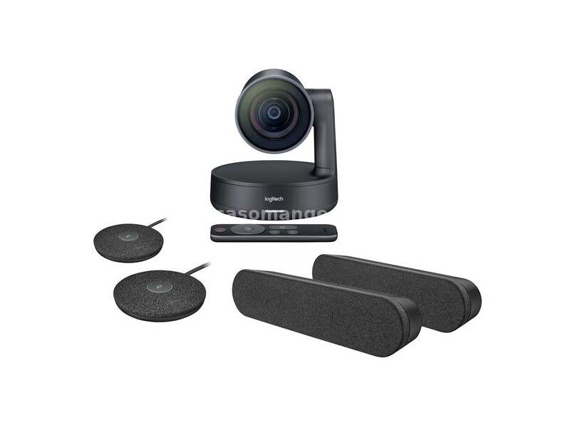 Konferencijski sistem sa kamerom Logitech Rally Plus Ultra-HD ConferenceCam - Black