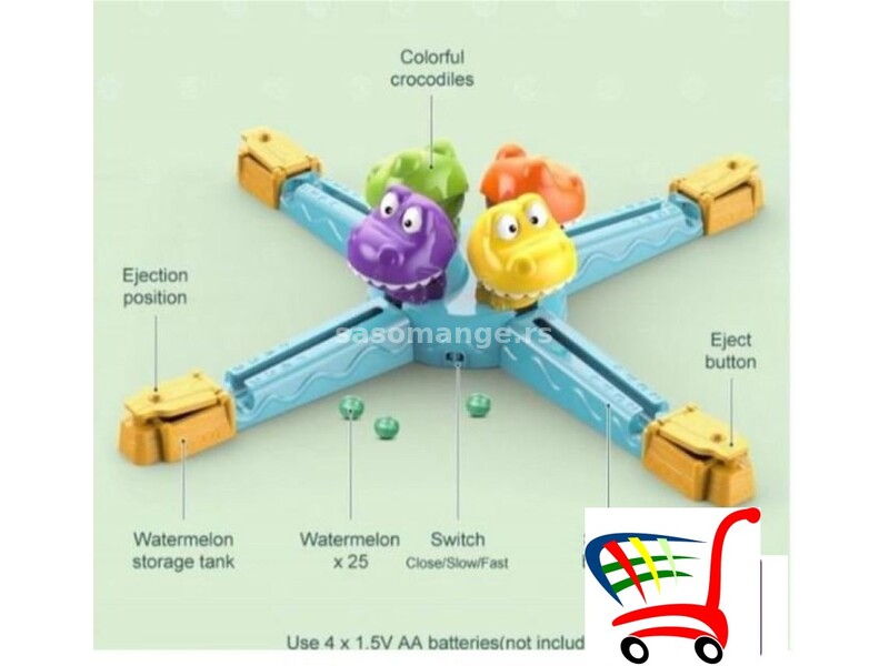 Kroko lanser sjajna igracka za decu - Kroko lanser sjajna igracka za decu