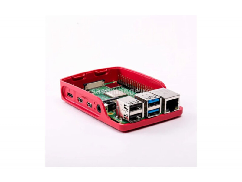 Kućište za Raspberry Pi 4 crveno belo