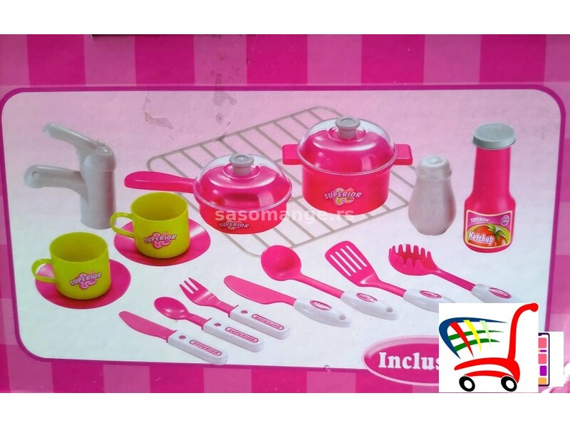 Kuhinjski set za devojčice - Kuhinjski set za devojčice
