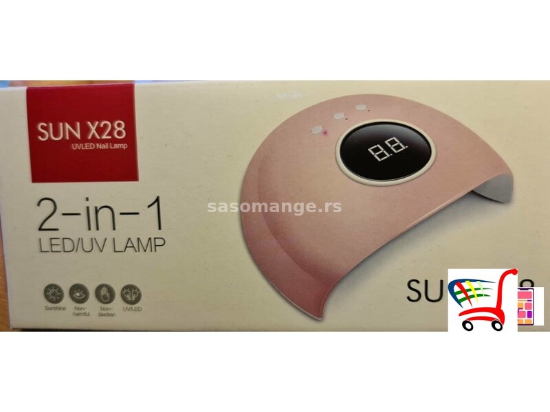 Lampa za nokte SUN x28 LED/UV - Lampa za nokte SUN x28 LED/UV