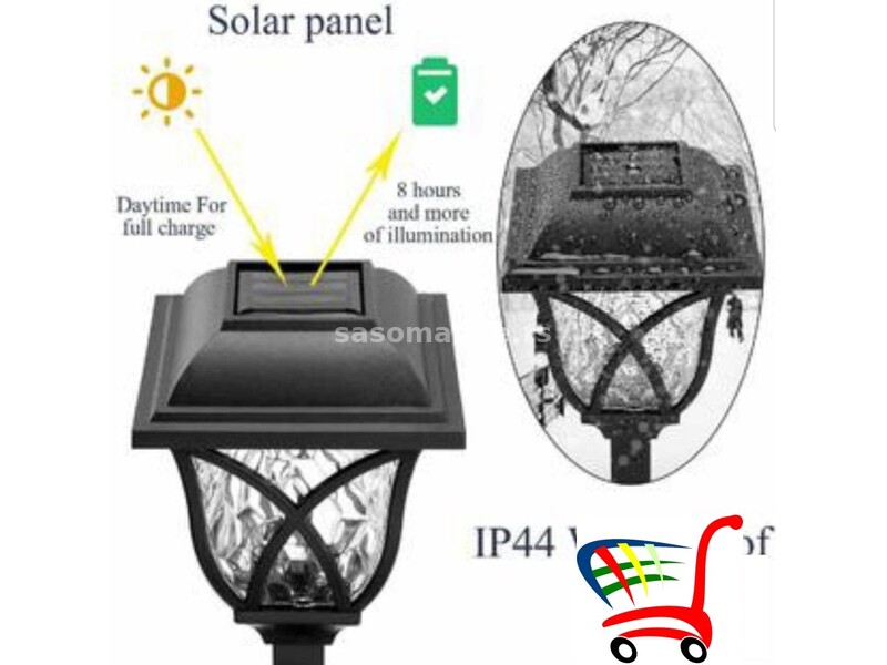 Lampe solarne za dvorišta-6 komada - Lampe solarne za dvorišta-6 komada