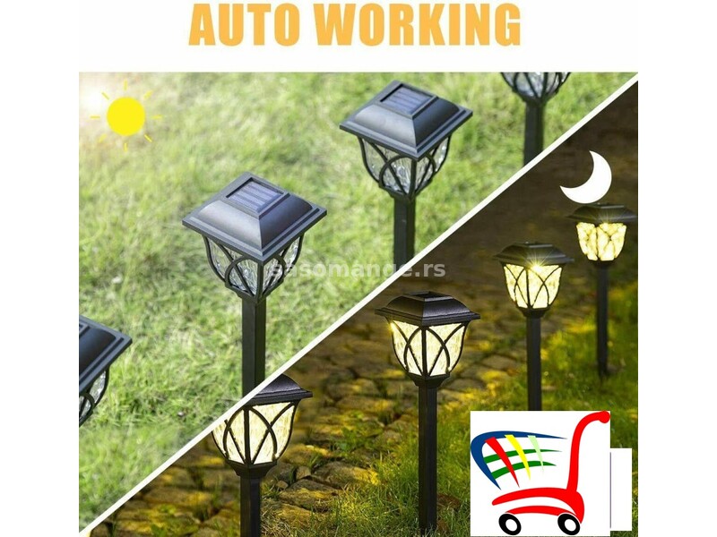 Lampe solarne za dvorišta-6 komada - Lampe solarne za dvorišta-6 komada